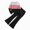 H154-Black, variant on TOWED22 Toddler Baby Girl 2 Piece Fall Winter Clothes Long Sleeve Crewneck Sweatshirt and Joggers Cute Outfits Set(Black,11-12 Y)