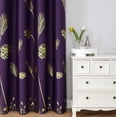 thumbnail image 2 of Cortinas Estelar Textiler Blackout, color morado, 132 x 213 cm, 2 paneles, 2 of 9