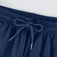 thumbnail image 7 of Mens Hiking Joggers Lightweight Stretch Quick Dry Outdoor Fishing Pants With Zipper Pockets Tapered Leg Navy XL, 7 of 7