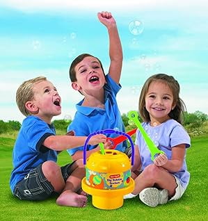 Little Kids - Fubbles No Spill Big Bubble Bucket, Pink
