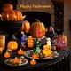 thumbnail image 3 of Mini Calabaza Luces Led Halloween Velas Sin Llama Lámpara Fiesta En Casa Festival Adornos Accesorios Decoración De Halloween 12 Uds seitruly HA036980-00, 3 of 6