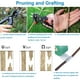 thumbnail image 5 of Garten-Veredelungswerkzeug-Set – Gartenschere, Gartenscheren-Set für Pflanzen, Zweige, Obstbäume, Veredelungsmesser und Ersatzklingen (schwarz) TUNC Sencillez, 5 of 5