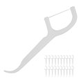thumbnail image 4 of ESTINK Floss Picks,Floss Picks,20pcs Professional Floss Picks Disposable Tooth Cleaning Floss Picks for Home Use, 4 of 8