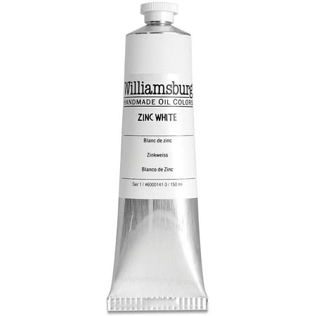 UPC: 0877463003295 | Williamsburg Handmade Oil Paints – Zinc White  150 ml