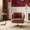 red, variant on iooHug Cuddle-style leisure swivel sofa chair, suitable for balconies, studies and living rooms, Red