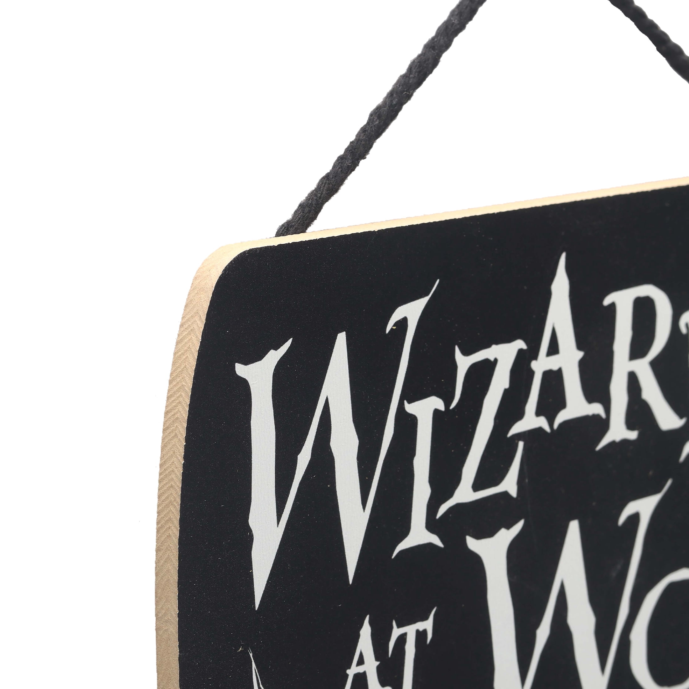 Harry Potter Wizardry at Work Hanging Wood Wall Decor 5.5"
