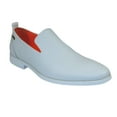 thumbnail image 3 of Men Tayno Dressy Casual Soft Leather Comfortable Slip on Loafer #ALPHA L White, 3 of 9