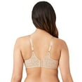 thumbnail image 3 of Wacoal Women's Halo Lace Full Coverage Underwire Bra, Toast, 34D, 3 of 4