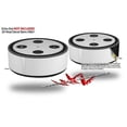 thumbnail image 2 of Skin Wrap Decal Set 2 Pack for Amazon Echo Dot 2 - Solids Collection White (2nd Generation ONLY - Echo NOT INCLUDED), 2 of 3