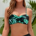 thumbnail image 1 of MKLEKYY Swimsuits Women Bandeau Bikini Top Strapless Swimsuit Top, 1 of 6