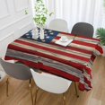 thumbnail image 5 of Coolnut American Flag Rectangle Tablecloth Spill-Proof Polyester Table Cloth Table Cover for Kitchen Dining Picnic Holiday Party Decoration,54"x54", 5 of 7