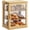 Natural, variant on Bread Box for Kitchen Countertop, Large 3 Layers Bread Storage Container for Homemade Bread with Window, Breadbox Organizer for Kitchen, Cabinet, Pantry (, Meduim)
