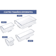 thumbnail image 2 of Organizadores de Cajones de Plástico Xtellar transparente, 2 of 3