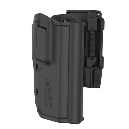 360° Adjustable Full Rotation Sig P226 Holster, OWB Holster for Sig P226 P225 P228 P220 Taurus G3 Taurus TH9 Black Polymer Right Hand Outside Belt Carry