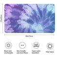 thumbnail image 3 of Purple Blue Tie Dye Pattern Bathroom Rugs Mat,Non Slip Microfiber Bathroom Rug,Rubber Backing,Soft Bathroom Mats for Bathroom Floor,Tub and Shower,17x30in(43x75cm), 3 of 5
