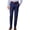 Blue - blue, variant on Ryan Seacrest Mens Solid Modern Fit Dress Pants Slacks, Blue, 36W x 30L