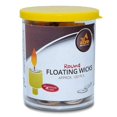 thumbnail image 3 of Bañera Floating Wicks Ner Mitzvah de 300 unidades con soportes para discos de corcho, 3 of 5