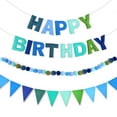 thumbnail image 1 of Adornos de cumpleaños CANREVEL, precortados en 3D, feliz cumpleaños, 1 of 7