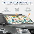 thumbnail image 5 of Uemuo Playing Video Games Printed 2 PCS Car Windshield Sun Shade, Auto Sun Heat and UV Rays Blocker, Foldable Automotive Front Window Sunshade Protector, 5 of 7