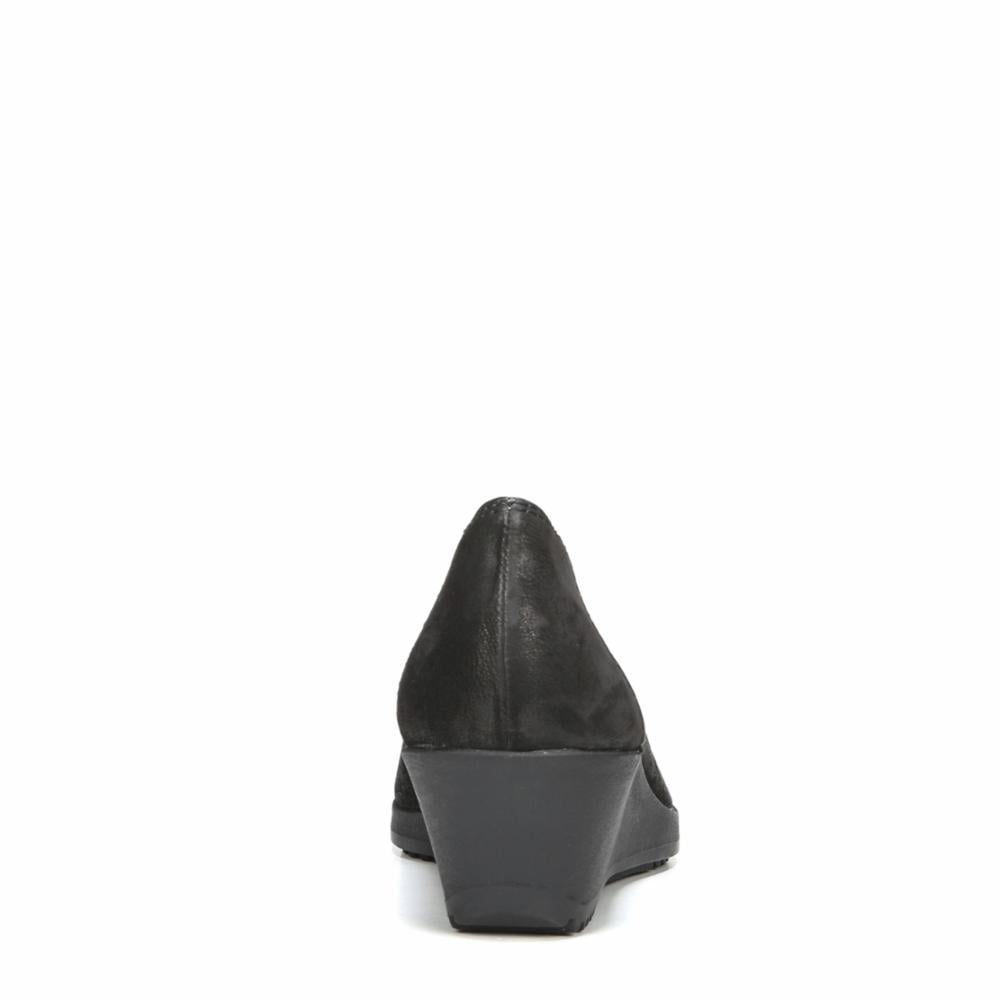 Naturalizer BETINA 2 BLACK TMBLDNUBUCK WEDGE Walmart