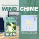 thumbnail image 5 of Kit de carillón de viento de 2 uds, carillón de viento de perro salchicha de madera DIY, colgante de madera decorativo, carillón de viento de animales para decoración del hogar WD.WDQZL Hogar, 5 of 5