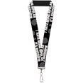 thumbnail image 1 of Lanyard I Hate Being Bipolar Its Awesome Black White, 1 of 1