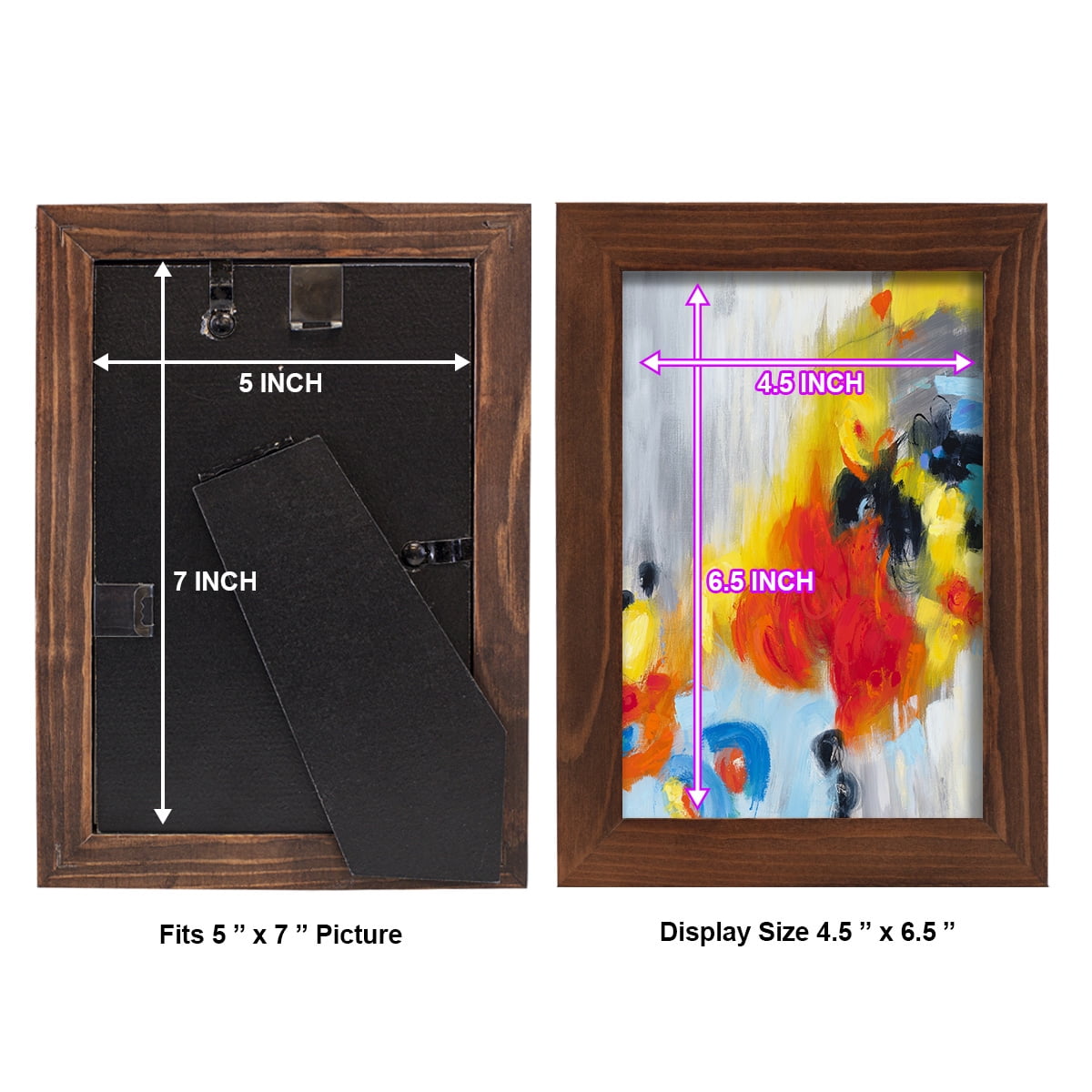 In the Loop I -Framed Print w/glass-Chestnut