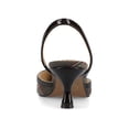 thumbnail image 3 of Journee Womens Nellia Slip On Kitten Heel Mule Pumps, Widths Available, 3 of 9