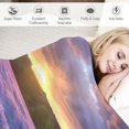 thumbnail image 3 of ERAPDAUR Lavender Flannel Throw Blanket Cozy Soft Lightweight for All Seasons Bed Sofa Travel - Anti-Pilling & Durable - Multiple Sizes Available 50x60in, 3 of 6