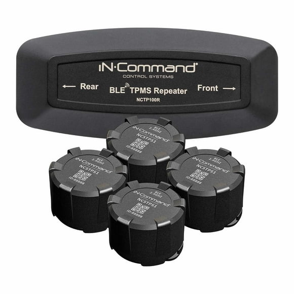 ASA Electronics Tire Pressure Monitoring System - TPMS NCTP100 Universal; 4 Sensor; App Ready Display; With Visual Alerts; Without Parking Aid System