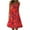 ☪351-Red, variant on Nuoqisi Womens Summer Sundress Boho Floral Casual Tank Dresses Sleeveless Tiered Swing A Line Beach Dress