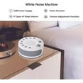 thumbnail image 2 of White Noise Machine Sleep Helper Sound Relaxation Machine Sleep Therapy Sound Machine with 9 Unique Natural Sounds, Sleep Disorders Noise Cancelling for Home, Office, Spa, Yoga, Kids, 2 of 5