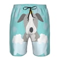thumbnail image 3 of Pofeuu Dog In Bathtub Prin Men's Swim Trunks Quick Dry Bathing Suit Swimming Board Shorts Mesh Lining Beach Swimwear-Large, 3 of 6