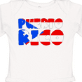 thumbnail image 4 of Inktastic Puerto Rico Flag in Text Boys or Girls Long Sleeve Baby Bodysuit, 4 of 5