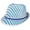 blue, variant on Men's Fedora Hat, Classic Plaid Jazz Hat for Festivals and Outdoor Activities