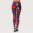 thumbnail image 3 of ZMHEGW Workout Leggings For Women Valentine'S Day Lovesy Stripes Print Skinny For Yoga Running Pilates Gym Pants, 3 of 7