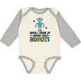thumbnail image 3 of Inktastic Future Robot Builder Robotics Engineer Boys or Girls Long Sleeve Baby Bodysuit, 3 of 5