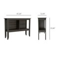thumbnail image 5 of RST Brands Paulson MDF Console Table in Espresso Veneer, 5 of 5