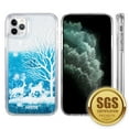 thumbnail image 3 of GSA Liquid Glitter Oh Deer Candy Case For iPhone 12, 12 Pro - Silver/Blue (6.1"), 3 of 8