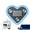 Blue, variant on Solar Heart-Shaped Ambient Light, Solar Powered Wireless LED Heart Shape C Pillar Neon Light, 2026 New Car LED Ambient Lights, Ip65 Waterproofs