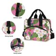thumbnail image 3 of FORMRS Reusable Lunch Bag for Work School Leakproof Insulated Cooler with Adjustable Shoulder Strap, White Flowers, 3 of 6