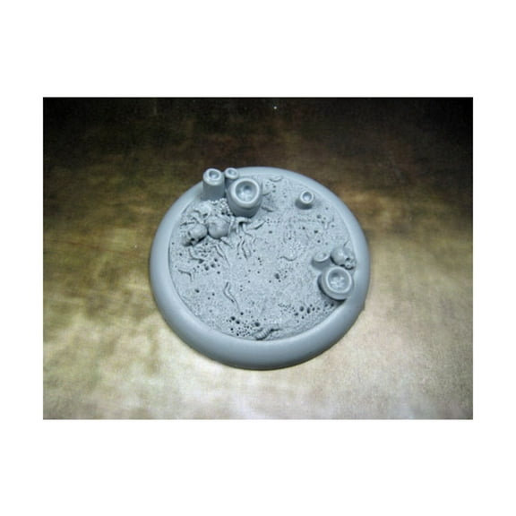Secret Weapon Miniatures 50mm Round Lip Base #2 - Creeping Infection New