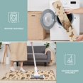 thumbnail image 6 of Beige Highland Cow Figure Butterfly Pattern Kitchen Rugs Sets Of 3,Kitchen Runner Rugs Non Skid Washable,Decorative Kitchen Floor Mats for Kitchen,Sink,Laundry,17"x30"+ 17"x47" + 17"x59", 6 of 6