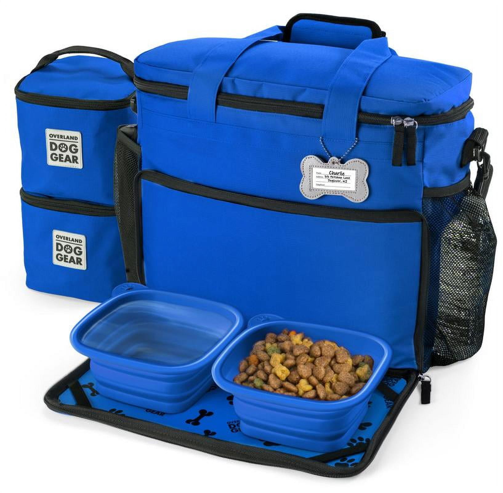 Mobile Dog Gear Week Away Bag, Medium/Large, Blue