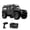 R1608/Black, variant on 1/16 Scale Full Proportional RC Crawler, 2.4GHz 4WD Off-Road Rock Climbing Truck with LED Multi-Mode Lights, 9KG Metal Gear Servo, High-Torque RC Car Toy Gift for All Terrain (R1603/Grey)
