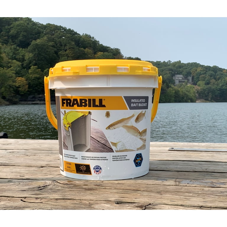Frabill Insulated Bait Bucket, 8 Qt with Foam Liner photo 3
