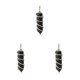 thumbnail image 5 of Alambre envuelto Qarigey encanto hombres joyería hallazgos colgante cristal Negro Type1 NO1, 5 of 6