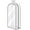 100*60*25cm, variant on Garment Bag Suit Bag for Travel Foldable Hanging Clothes Protector with Transparent Window Closets Jackets Skirts Storage Container, Large Dustproof Closet Storage Bag with 4 Different Sizes