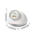 thumbnail image 3 of Humidifiers for Bedroom,Humidifiers Large Room,New Desktop Humidifier Usb Charging Vibe Light Silent Aromatherapy Machine Bedroom Office Large Capacity Water Replenishment Instrument, 3 of 7