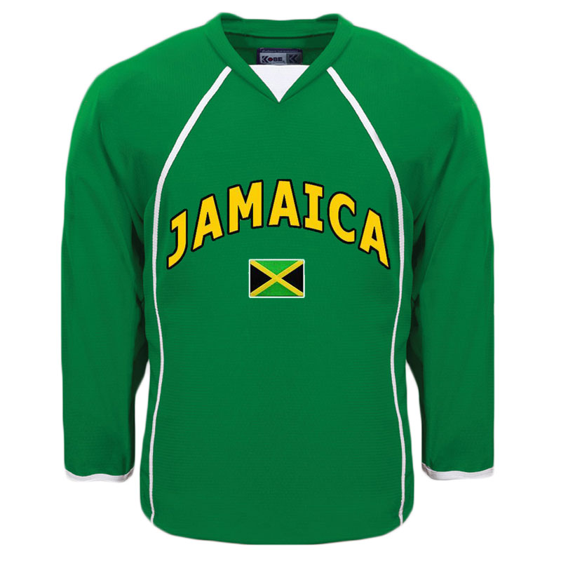 Jamaica MyCountry Fan Hockey Jersey IceJerseys Walmart Canada